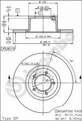 Brake Disc (BS 7197)