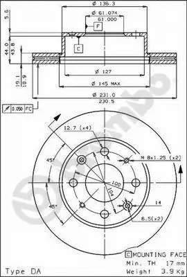 Brake Disc (BS 7895)