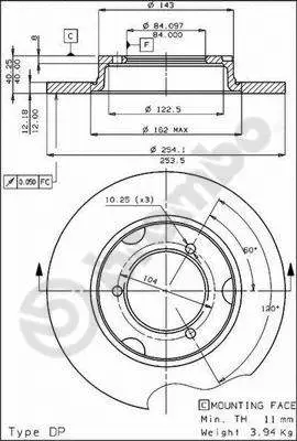 Brake Disc (BS 7106)