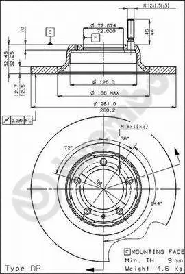 Brake Disc (BS 7346)
