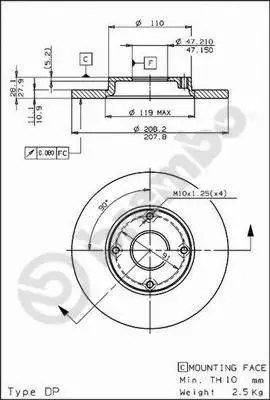 Brake Disc (BS 7494)