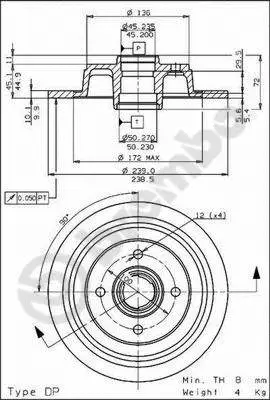 Brake Disc (BS 7455)