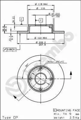 Brake Disc (BS 7493)