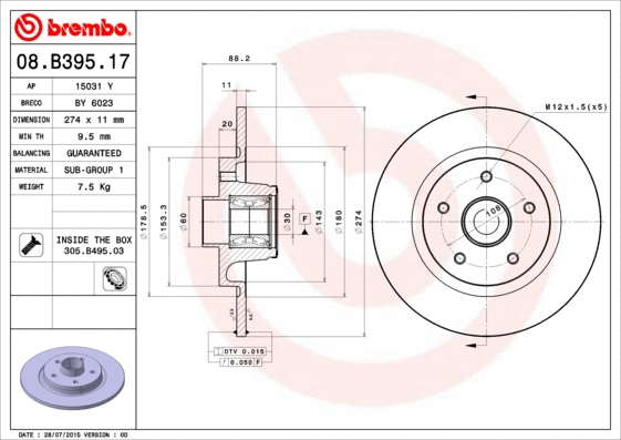 Brake Disc (BY 6023)