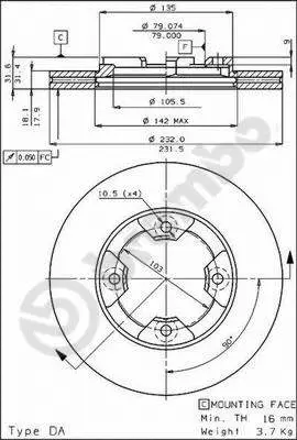 Brake Disc (BS 7897)