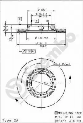 Brake Disc (BS 8149)