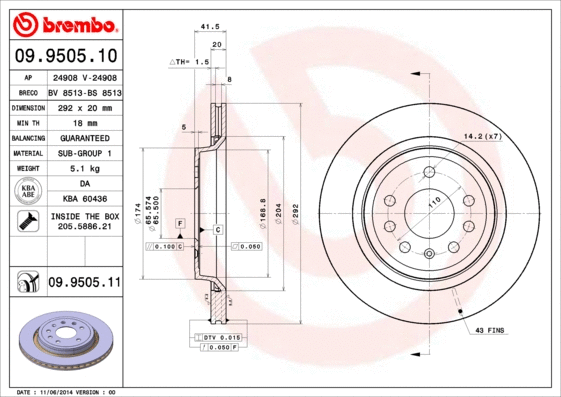 Brake Disc (BS 8513)