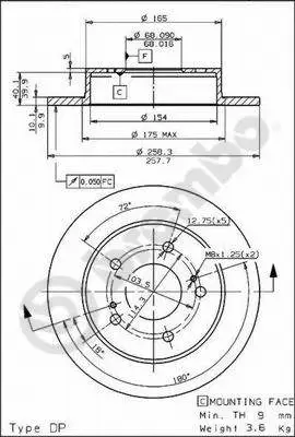 Brake Disc (BS 7440)