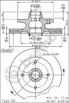 Brake Disc (BS 7898)