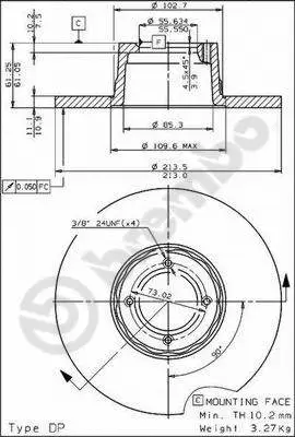 Brake Disc (BS 7073)