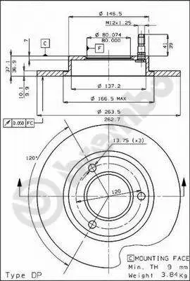 Brake Disc (BS 7239)