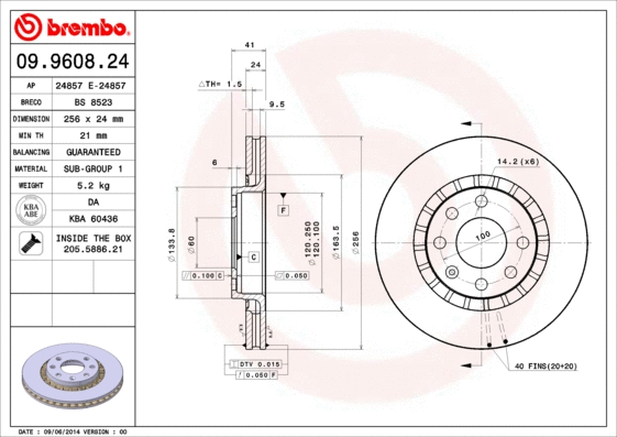 Brake Disc (BS 8523)