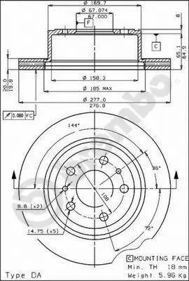 Brake Disc (BS 7838)