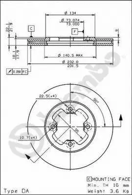 Brake Disc (BS 8178)