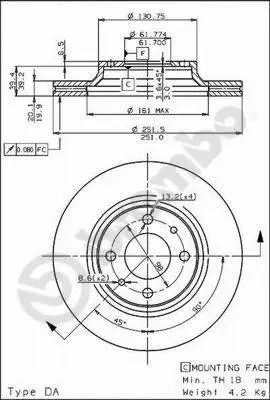 Brake Disc (BS 8011)