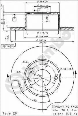 Brake Disc (BS 7220)