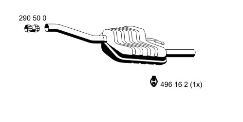Rear Muffler (341172)