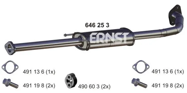 Centre Muffler (646253)
