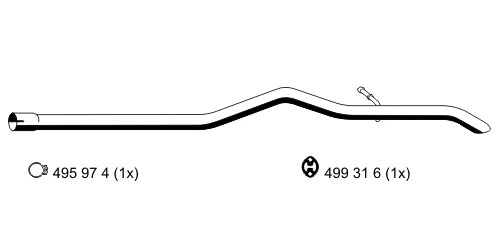 Exhaust Pipe (330510)