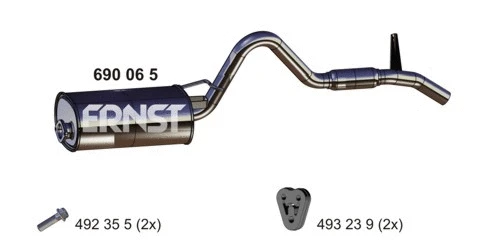 Rear Muffler (690065)