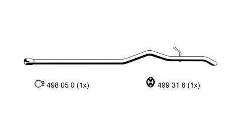 Exhaust Pipe (331418)