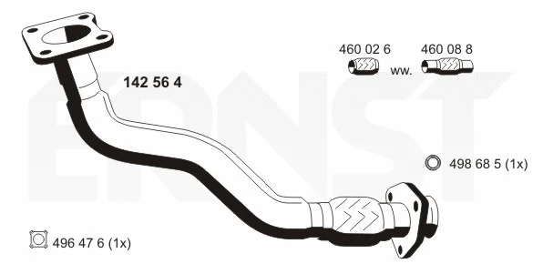 Exhaust Pipe (142564)
