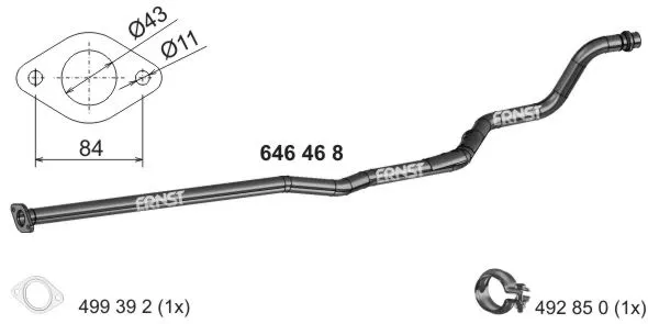 Exhaust Pipe (646468)