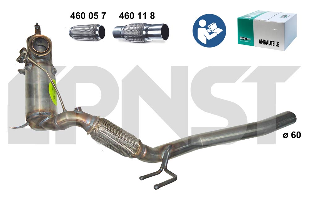 Soot/Particulate Filter, exhaust system (910194)