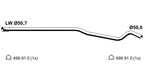 Exhaust Pipe (054478)