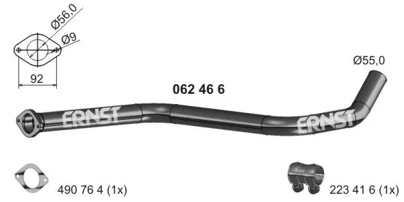 Exhaust Pipe (062466)