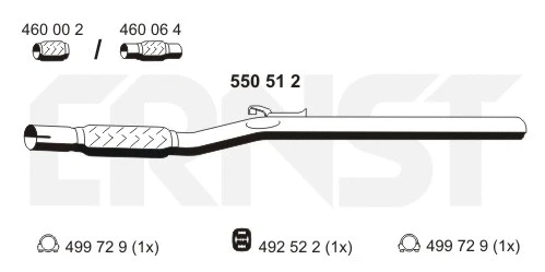 Exhaust Pipe (550512)