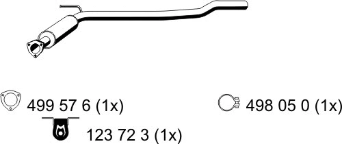 Front Muffler (176293)