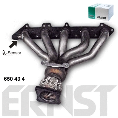 Manifold, exhaust system (650434)
