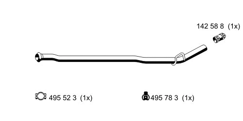 Exhaust Pipe (522557)