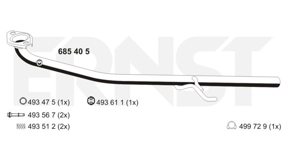 Exhaust Pipe (685405)