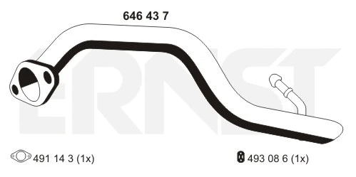 Exhaust Pipe (646437)