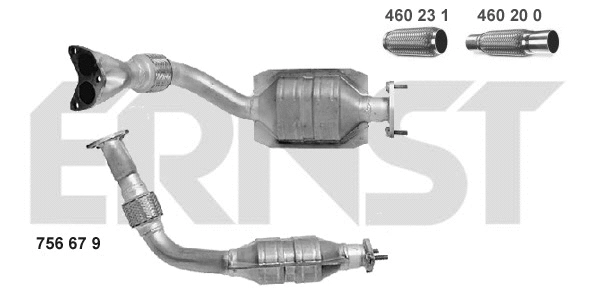 Catalytic Converter (756679)