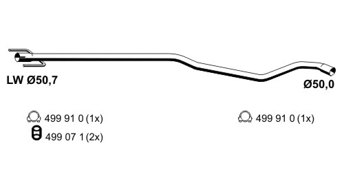 Exhaust Pipe (053457)