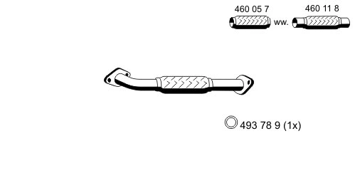 Exhaust Pipe (344401)