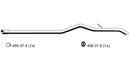 Exhaust Pipe (330589)