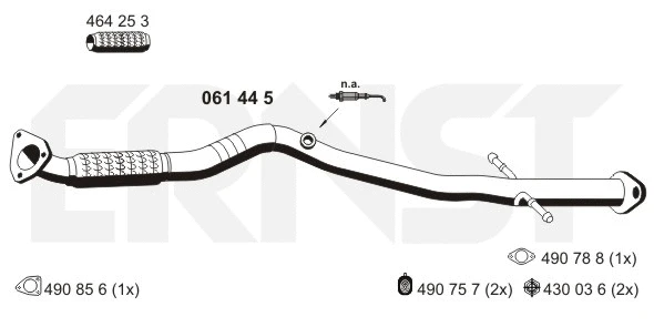 Exhaust Pipe (061445)