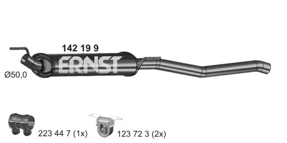 Rear Muffler (142199)