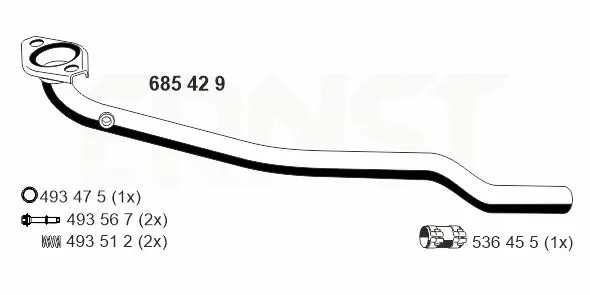 Exhaust Pipe (685429)