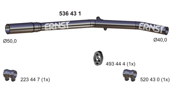 Exhaust Pipe (536431)