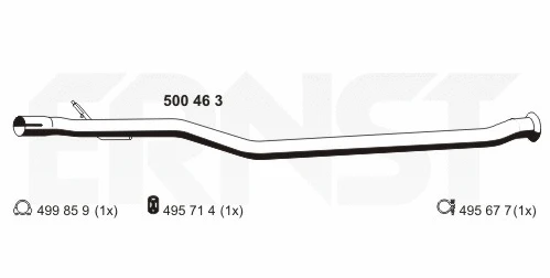 Exhaust Pipe (500463)