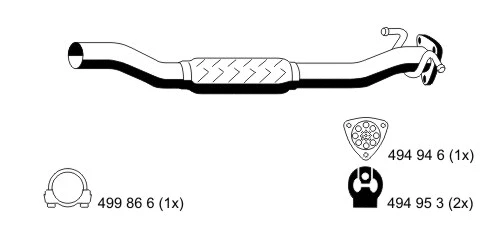 Exhaust Pipe (012485)