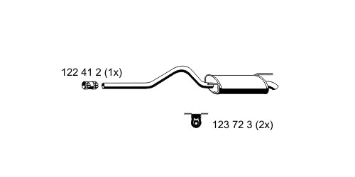 Rear Muffler (642019)