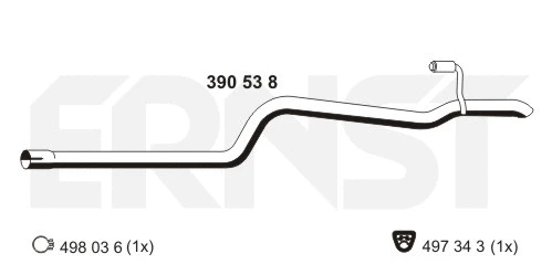 Exhaust Pipe (390538)