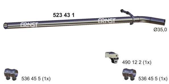 Exhaust Pipe (523431)