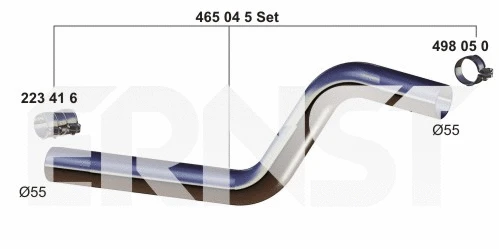 Soot/Particulate Filter, exhaust system (910385)